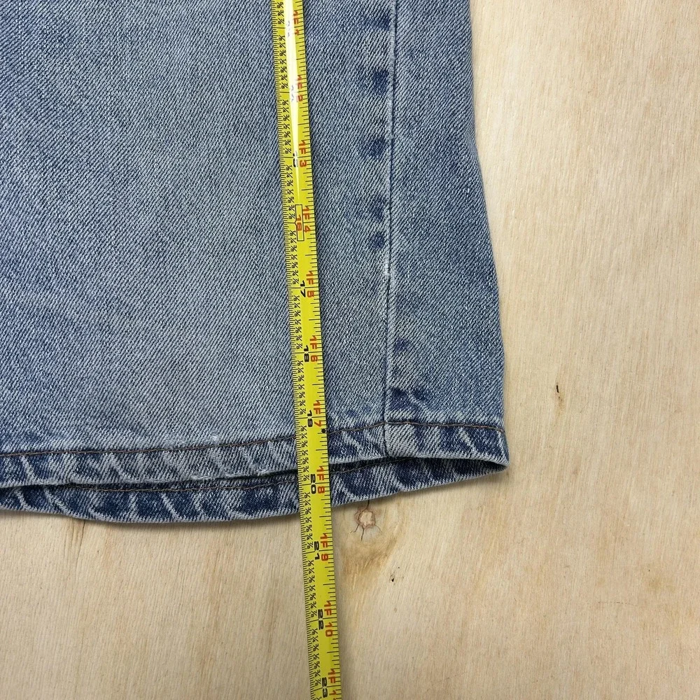 Vintage Levis 505 Denim Shorts Mens 36 Blue 10 Inseam Jorts Baggy Made In USA